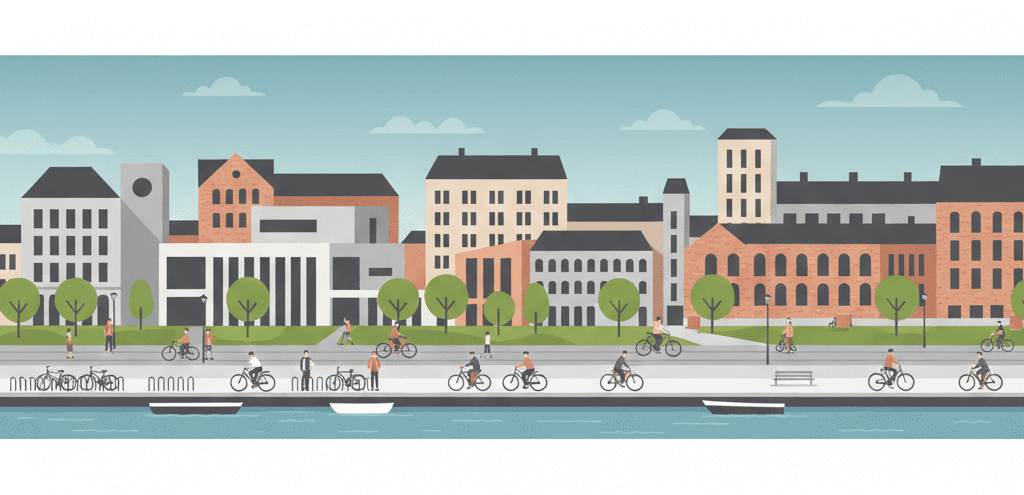 Aarhus promenda - De moderne stad aan Zee