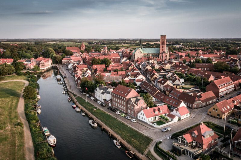 Het historisch centrum van Ribe